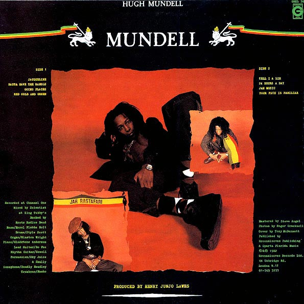 Hugh Mundell - Mundell (LP) - PureSound Records