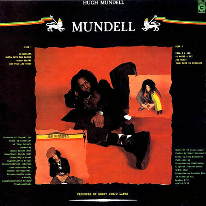 Hugh Mundell - Mundell (LP) - PureSound Records
