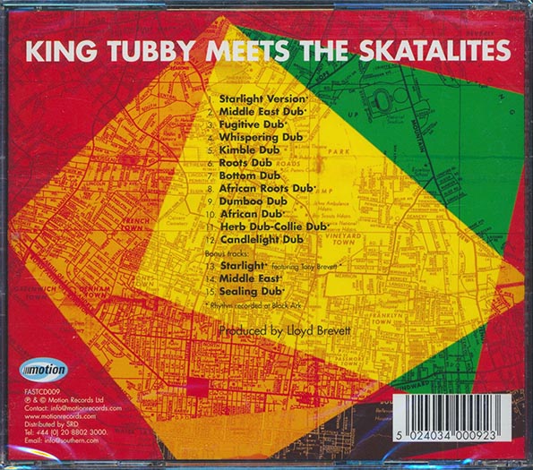 The Skatalites - Legendary Skatalites In Dub: The Skatalites Meet King Tubby (CD)