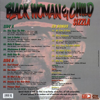 Sizzla - Black Woman & Child (LP)