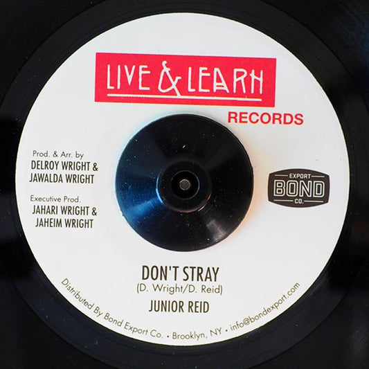 Jr. Reid - Don't Stray  /  Version (7")