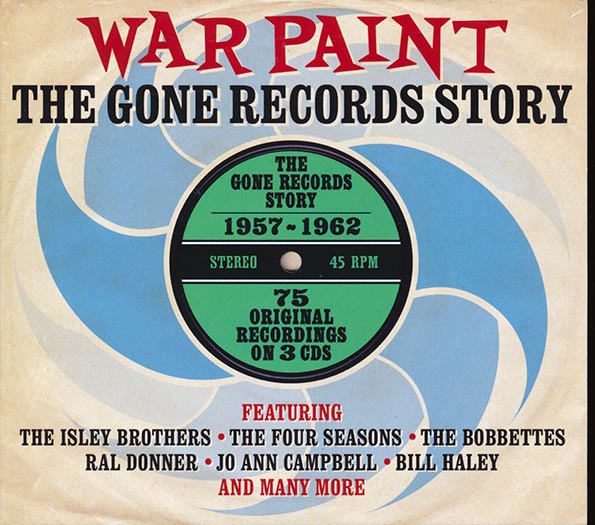 Various - War Paint: The Gone Records Story 1957-1962 (75 tracks) (3xCD) (CD)