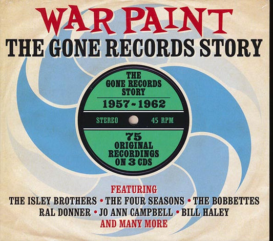 Various - War Paint: The Gone Records Story 1957-1962 (75 tracks) (3xCD) (CD)