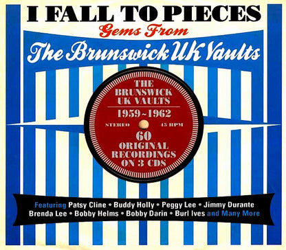 Various - I Fall To Pieces: Gems From The Brunswick UK Vaults 1959-1962 (60 tracks) (3xCD) (CD)