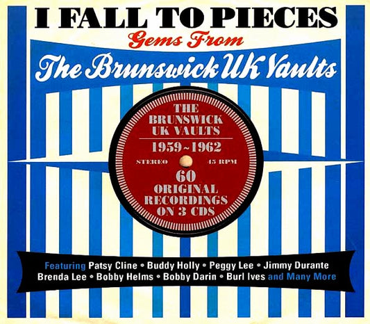 Various - I Fall To Pieces: Gems From The Brunswick UK Vaults 1959-1962 (60 tracks) (3xCD) (CD)