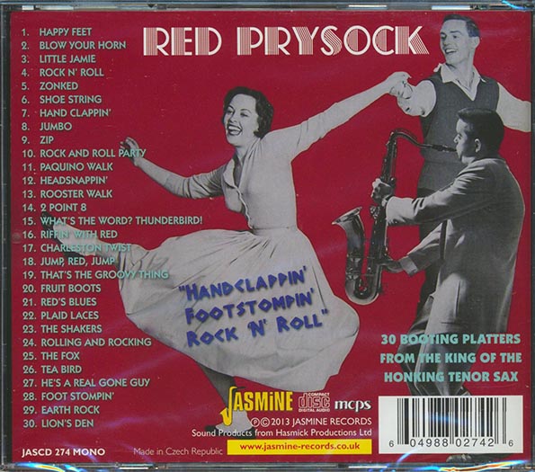Red Prysock - Handclappin', Footstompin', Rock 'N' Roll: 30 Booting Platters From The King Of The Honking Tenor Sax (CD)