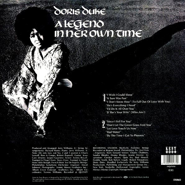 Doris Duke - A Legend In Her Own Time (180g) (LP) - PureSound Records