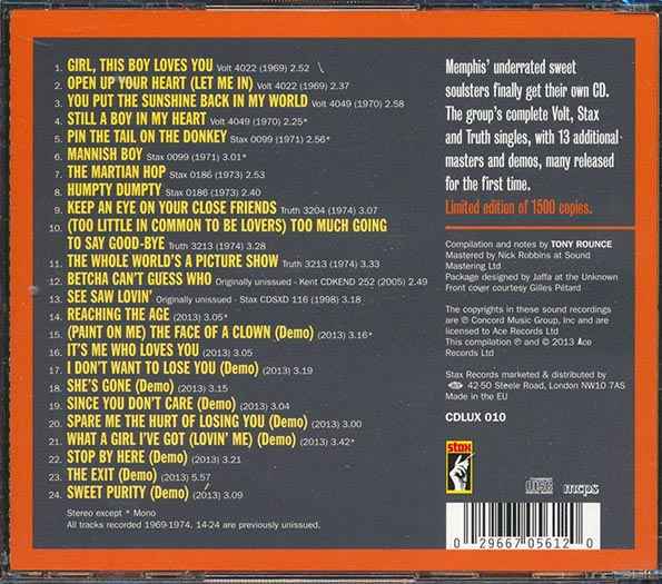 The Newcomers - Mannish Boys: The Stax, Volt & Truth Recordings 1969-74 (CD)