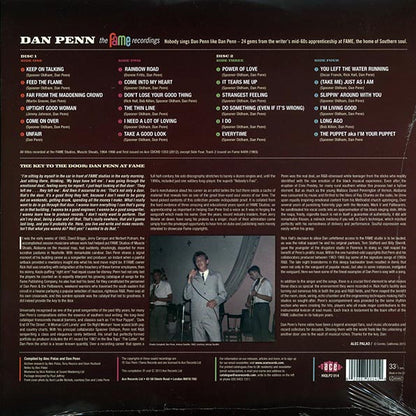 Dan Penn - The Fame Recordings (2xLP) (180g) (LP) - PureSound Records