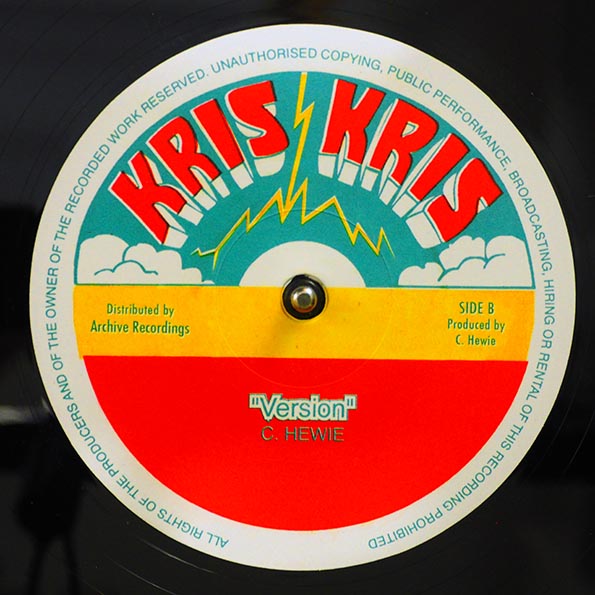 Chris Hewie - Longtime Rasta Did A Waan You  /  Version (12")