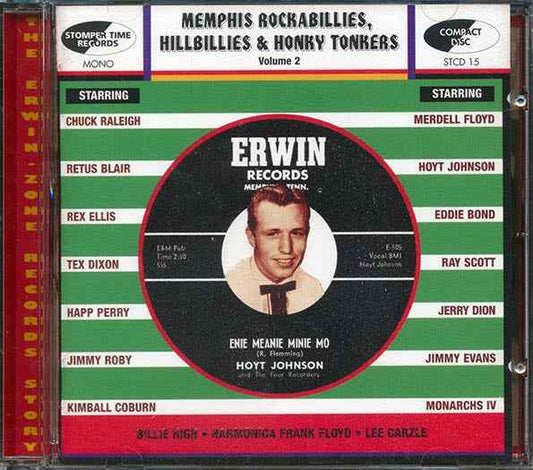 Various - Memphis Rockabillies, Hillbillies & Honky Tonkers, Volume 2: The Erwin Zone Records Story (CD)