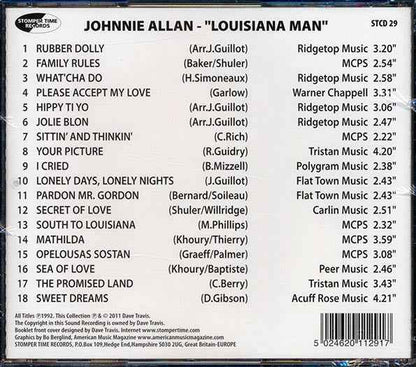 Johnnie Allan - Louisiana Man (CD)