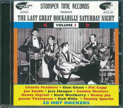 Various - Stomper Time Records Presents: The Last Great Rockabilly Saturday Night, Volume 3 (CD)