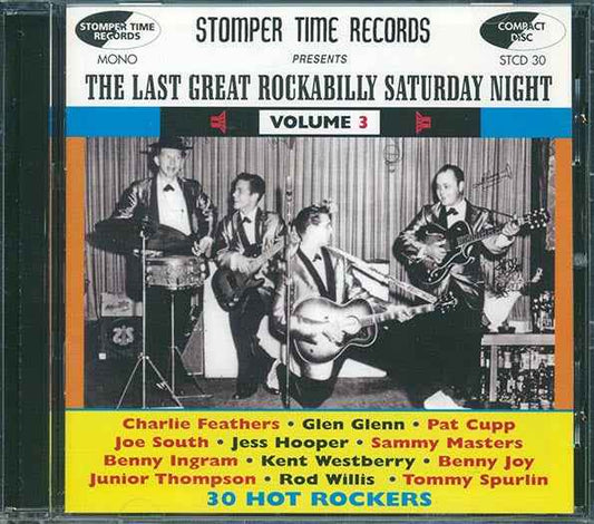 Various - Stomper Time Records Presents: The Last Great Rockabilly Saturday Night, Volume 3 (CD)