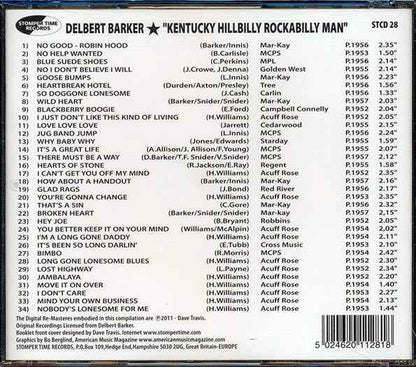 Delbert Barker - Kentucky Hillbilly Rockabilly Man: King Of The Covers (CD)