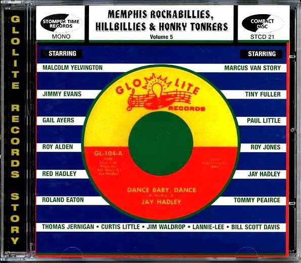 Various - Memphis Rockabillies, Hillbillies & Honky Tonkers, Volume 5: Glolite Records Story (CD)