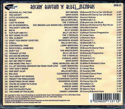 Various - Stomper Time Records Presents: Rockin' Rhythm N Blues From Memphis (CD)