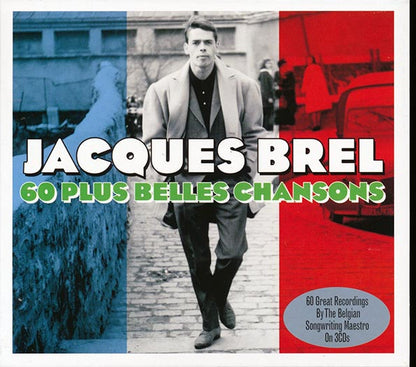 Jacques Brel - 60 Plus Belles Chansons (60 tracks) (3xCD) (CD)