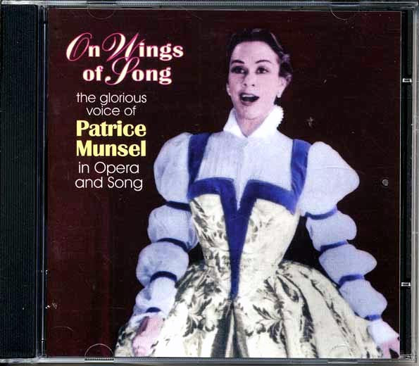 Patrice Munsel - On Wings Of Song: A Patrice Munsel Program + Melba (Original Soundtrack Recording) (2 albums on 1 CD) (21 tracks) (CD)
