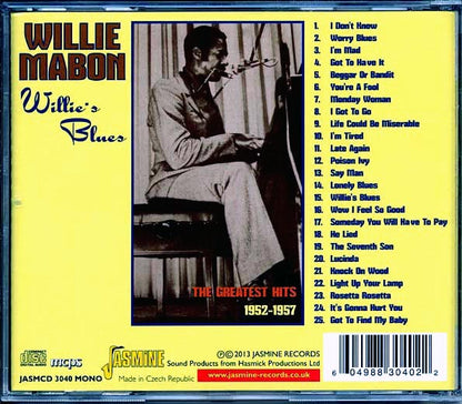 Willie Mabon - Willie's Blues: The Greatest Hits 1952-1957 (CD)