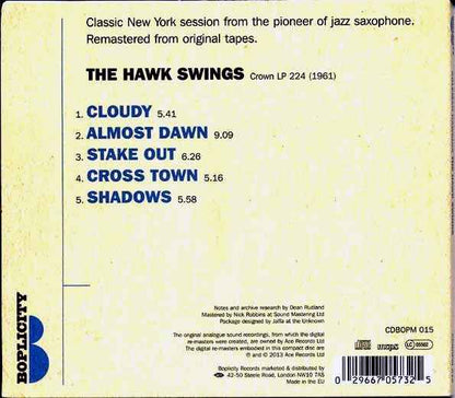 Coleman Hawkins - The Hawk Swings (CD)