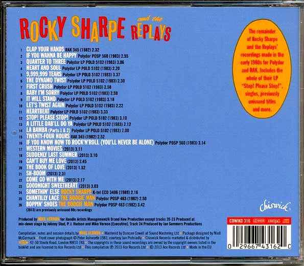 Rocky Sharpe & The Replays - If You Wanna Be Happy: The Polydor & Rak Masters & More (CD)
