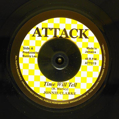 Johnny Clarke - Time Will Tell  /  The Aggrovators - Drums Of Africa (7")