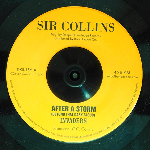 Invaders - After A Storm  /  Invaders - This Life I'm Living (7")
