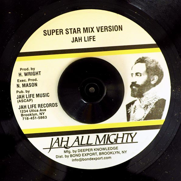 Tinga Stewart - Babylon Falling  /  Jah Life - Super Star Mix Version (7")