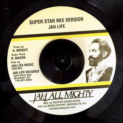 Tinga Stewart - Babylon Falling  /  Jah Life - Super Star Mix Version (7")