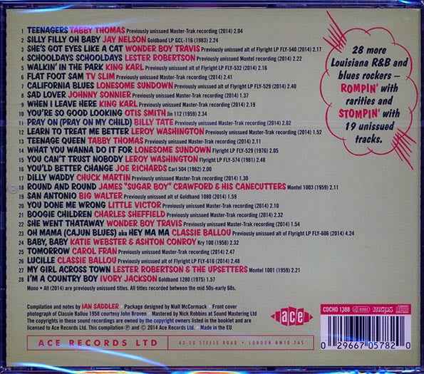 Various - Rhythm N Bluesin By The Bayou: Rompin & Stompin (CD)