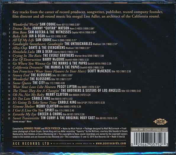 Lou Adler - A Musical History (CD)