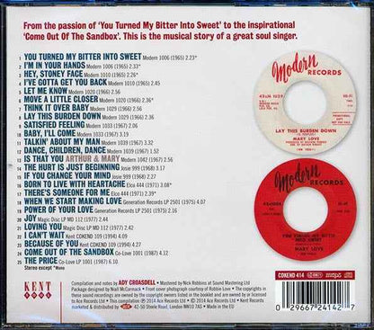 Mary Love - Lay This Burden Down: The Very Best Of Mary Love (CD)