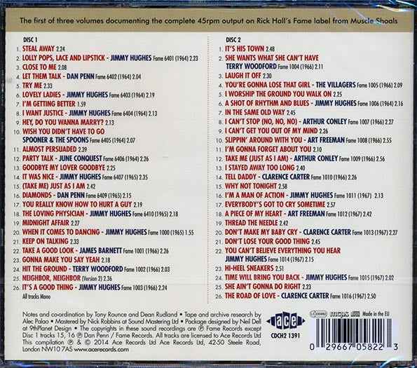 Various - The Complete Fame Singles Volume 1: 1964-1967 (52 tracks) (CD)