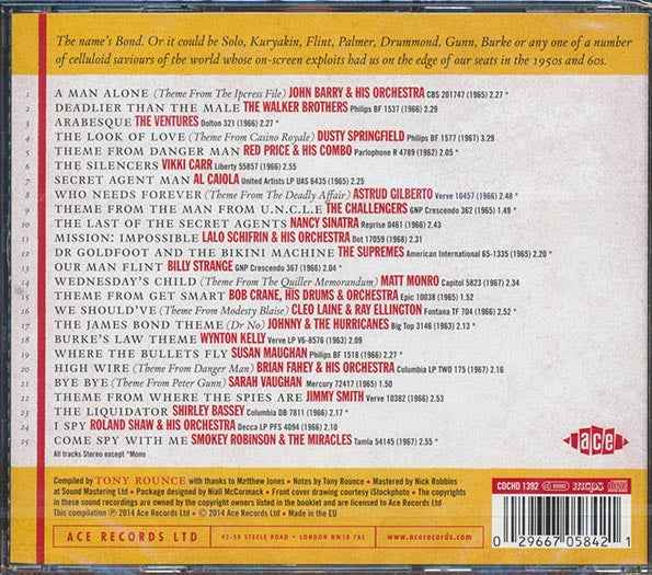 Various - Come Spy With Us: The Secret Agent Songbook (CD)