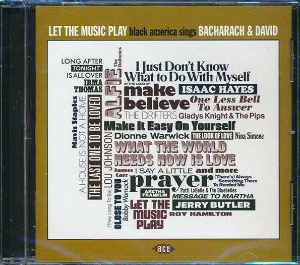Various - Let The Music Play: Black America Sings Bacharach & David (CD)