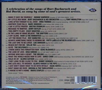 Various - Let The Music Play: Black America Sings Bacharach & David (CD)