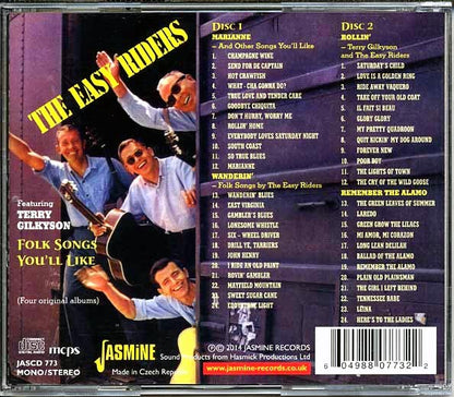 The Easy Riders, Terry Gilkyson - Folk Songs You'll Like (48 tracks) (CD)