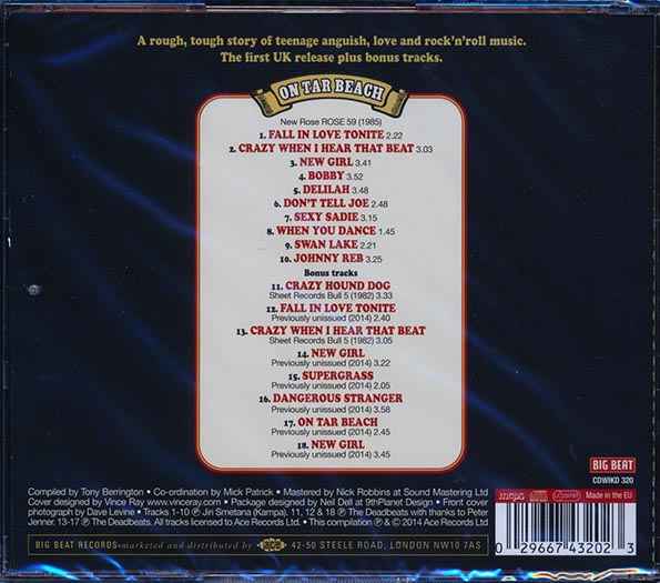 The Deadbeats - On Tar Beach (CD)