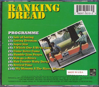 Ranking Dread - Lots Of Loving (CD)
