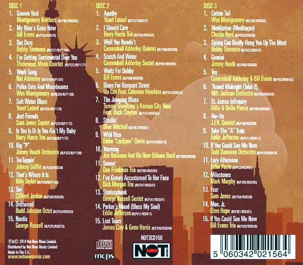 Various - Groove Yard: Jazz From The Riverside Vaults (45 tracks) (3xCD) (CD)