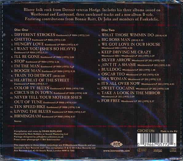 Catfish Hodge - Different Strokes: The Complete Eastbound & Westbound Recordings (29 tracks) (CD)