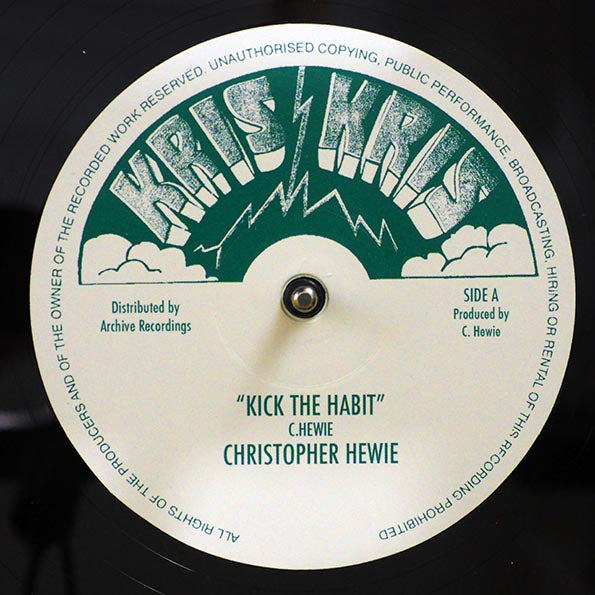 Christopher Hewie - Kick The Habit (Extended Mix)  /  LTR - Version (12")