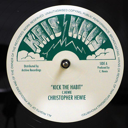 Christopher Hewie - Kick The Habit (Extended Mix)  /  LTR - Version (12")