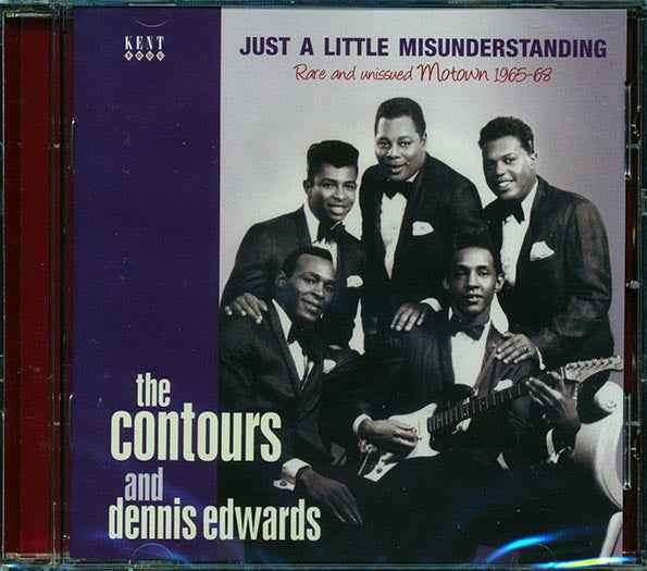 The Contours, Dennis Edwards - Just A Little Misunderstanding: Rare And Unissued Motown 1965-68 (CD)