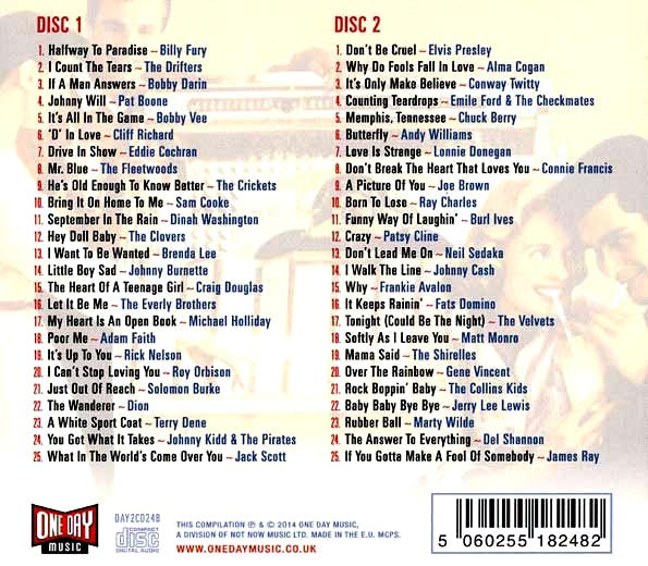 Various - Halfway To Paradise (50 tracks) (2xCD) (CD)