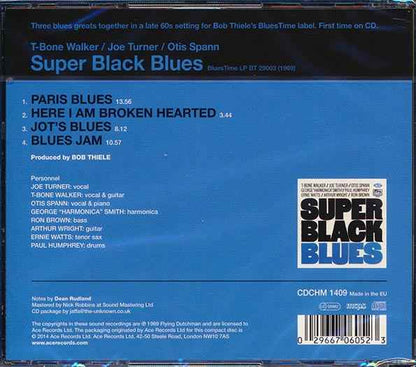 T-Bone Walker, Joe Turner, Otis Spann - Super Black Blues (CD)
