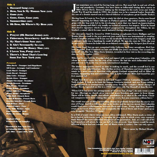 Miles Davis - Porgy & Bess (LP) - PureSound Records