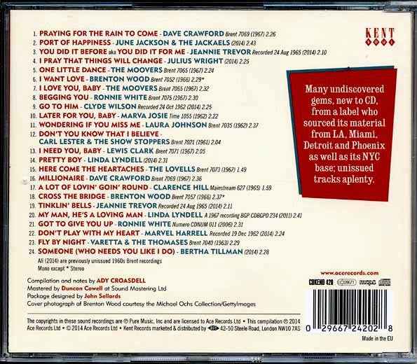 Various - Brent: Superb 60s Soul Sounds (CD)