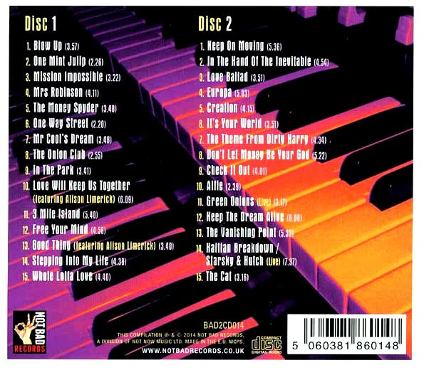 James Taylor Quartet - Hammond A Go-Go: The Best Of Acid Jazz (30 tracks) (CD)